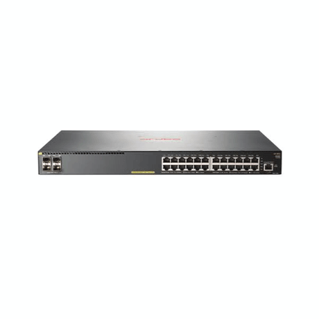 HP Aruba 2930F JL255A 24 x Gigabit PoE+ ports + 4 x SFP+ Ports 370W Switch