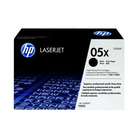 HP CE505X 05X Genuine Black High Yield Toner Cartridge | Genuine & Brand New
