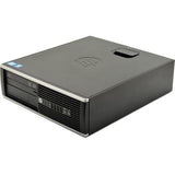 HP Compaq 6200 Pro SFF Refurbished Desktop PC - Angled View
