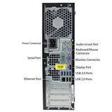 HP Compaq 6200 Pro SFF Refurbished Desktop PC - Front Angled View