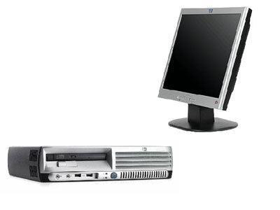 HP DC7600 P4 3.0GHz/1024mb Ram/80gb HDD/DVD-Rom/19" LCD