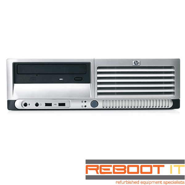 HP DC7700 Core 2 Duo E6300 2GB 80GB DVDRW XP Computer + 22" LCD