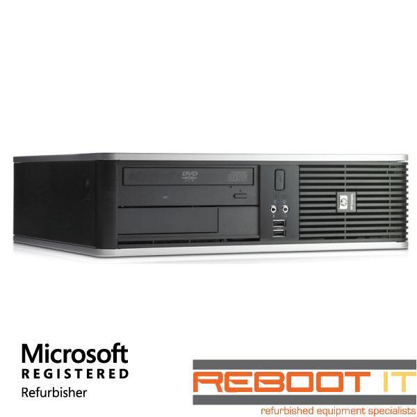 HP DC7800 SFF Core 2 Duo E8400 3GHz 4GB 80GB DVDRW Nvidia NVS 290 PC Computer