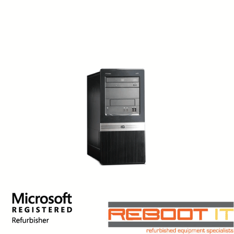 HP dx2810 MicroTower Quad Core Q9400 2.66GHz 4GB 500GB DVDRW Computer