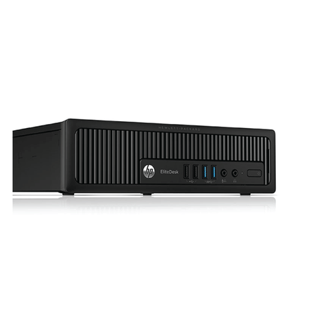 HP Elite Desk 800 G1 USDT i5 4670 3.4GHz 8GB 500GB DW W10P Desktop