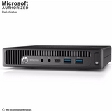 HP EliteDesk 800 G2 Mini PC i5-6500T Refurbished Desktop - Front View