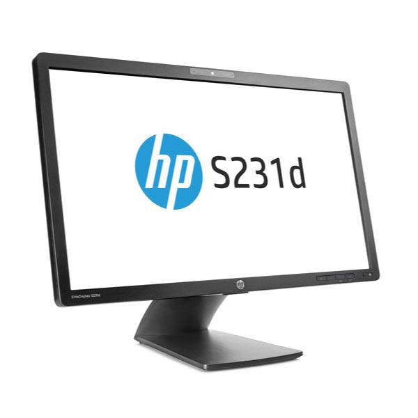 HP EliteDisplay 23" S231d IPS FHD 16:9 VGA DP Notebook Docking Monitor | 3mth Wty