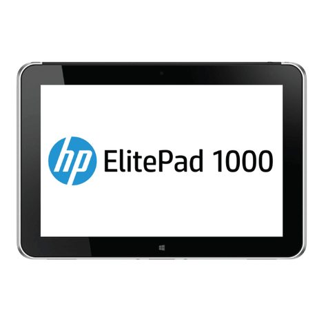 HP ElitePad 1000 G2 Z3795 1.6GHz 4GB 128GB SSD 10" W10P Tablet + Dock | 3mth Wty