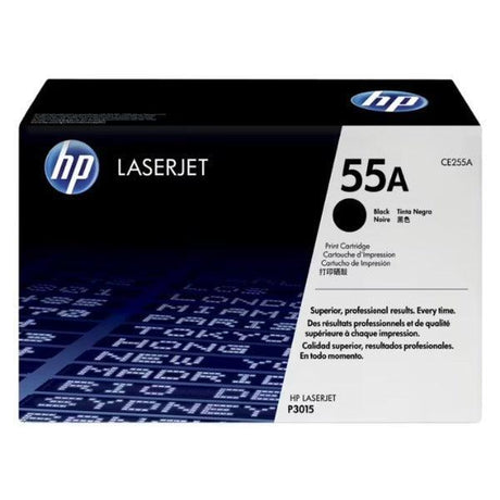 HP LaserJet 55A CE255A Black Toner Cartridge | Genuine & Brand New