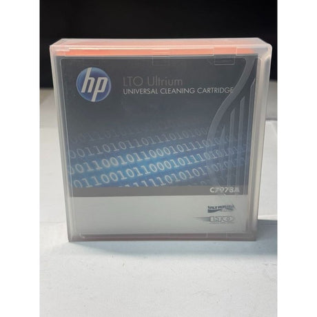 HP LTO Ultrium Universal Cleaning Cartridge C7978A Tape Drive LTO-1-9 - Front View