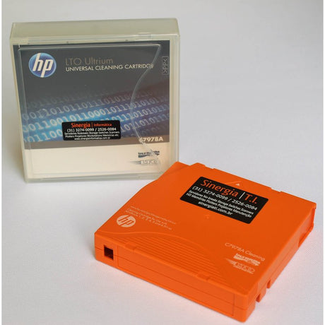 HP LTO Ultrium Universal Cleaning Cartridge C7978A Tape Drive LTO-1-9 - Product View