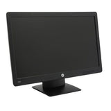 HP P223 22in FHD Refurbished Monitor - Angled View
