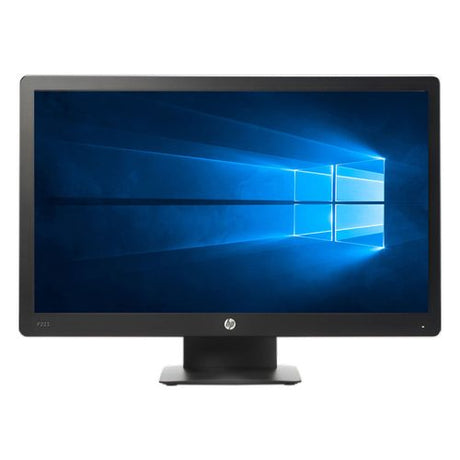 HP P223 22in FHD Refurbished Monitor - Front View