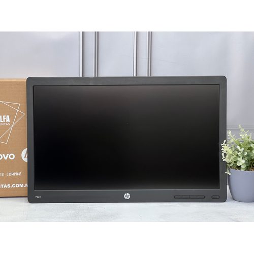 HP P223 22in FHD Refurbished Monitor - Ports Detail