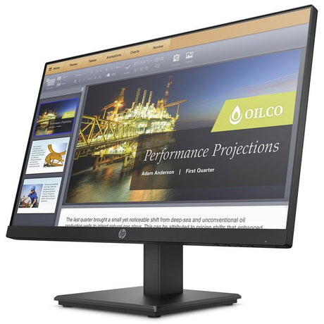 HP P224 21.5 inch Full HD VA LED Monitor 1920x1080 VGA HDMI DisplayPort