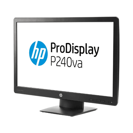 Refurbished - HP P240VA 24" 1920x1080 8ms 16:9 DP HDMI VGA Monitor | 3mth Wty - Reboot IT