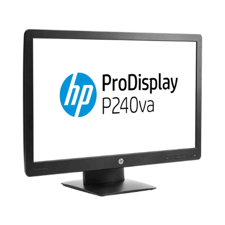 Refurbished - HP P240VA 24" 1920x1080 8ms 16:9 DP HDMI VGA Monitor | 3mth Wty - Reboot IT