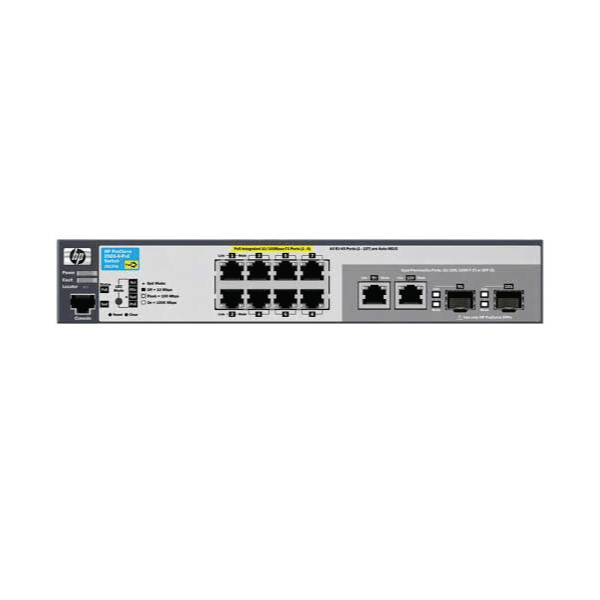 HP ProCurve J9298A 2520-8-POE 8 Port 10/100 + 2 Gigabit Port Switch