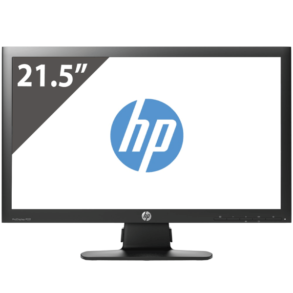 HP ProDisplay P221 21.5" 1920x1080 5ms 16:9 VGA DVI LCD Monitor | 3mth Wty