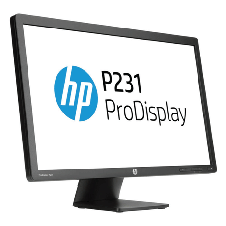 HP ProDisplay P231 23" 1920x1080 5ms 16:9 VGA DVI LCD Monitor | 3mth Wty