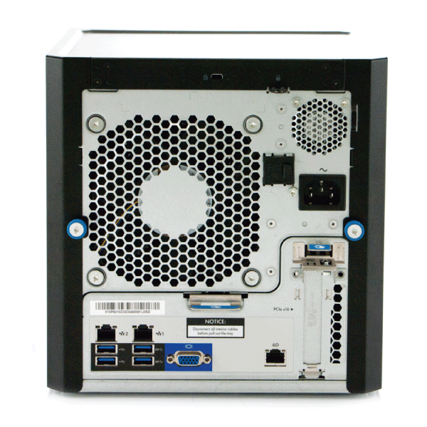 サーバー HP MicroServer Gen8 XEON E3-1220L 16GB hp ProLiant MicroServer Gen8 Xeon E3-1220L V2 2.3GHz 16GB