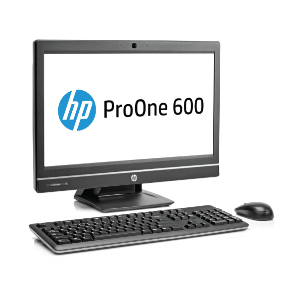 HP ProOne 600 G1 AIO i5 4670s 3.1GHz 4GB 500GB  21.5" W10P FHD *NO STAND*