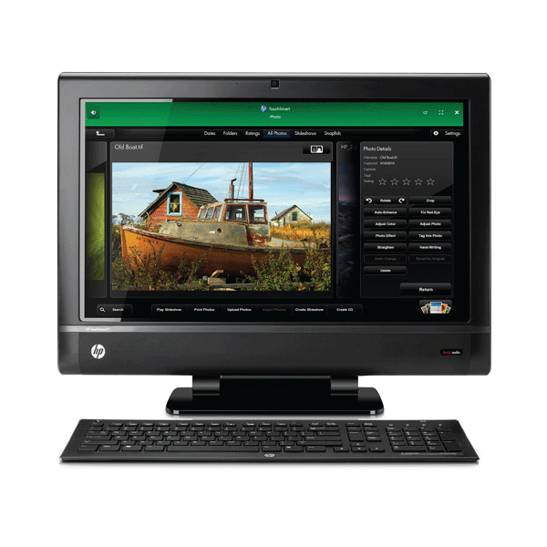 HP TouchSmart 610 AIO i3 560  3.33GHz 4GB 1TB DW W7P 23" FHD TouchScreen