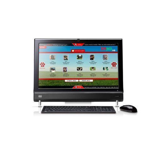 HP TouchSmart 9100 AIO T6570 2.1GHz 4GB 320GB DW 23" Touch W7P | 3mth Wty