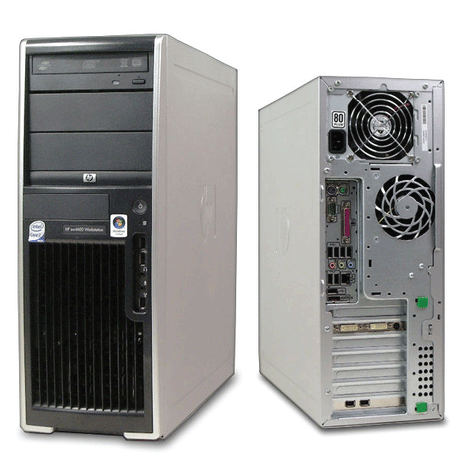 HP XW4600 Workstation E6850 3GHz NO RAM NO HDD WVB Quadro 1700 | C-Grade