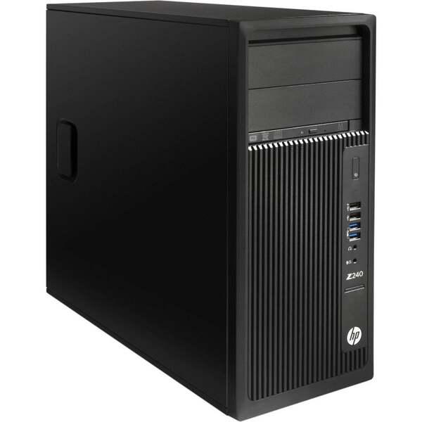 HP Z240 Tower E3-1245 V5 3.5GHz 16GB 256GB SSD DW K2200 W10P | 3mth Wty