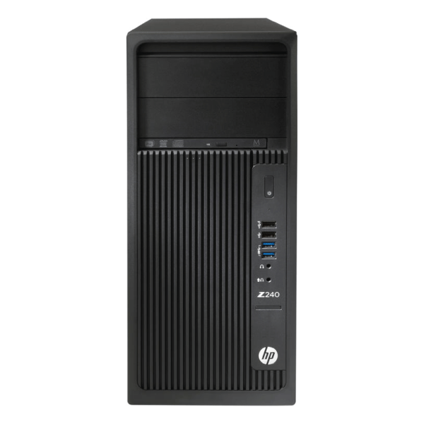 HP Z240 Workstation i7 6700 3.4GHz 16GB 256GB SSD Quadro K2200 W10P | 3mth Wty