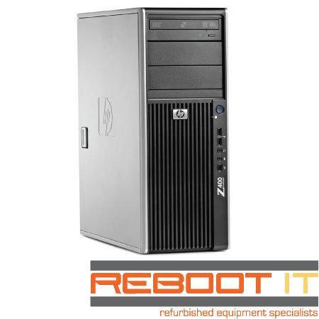 HP Z400 Tower Workstation Quad Core W3520 2.66GHz 8GB 2 x 500GB DVDRW Windows 7 Computer PC