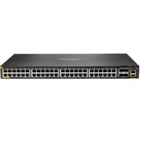 HPE Aruba CX 6200F 48G Class4 PoE 4SFP+ 370W JL727A Refurbished Switch - Angled View