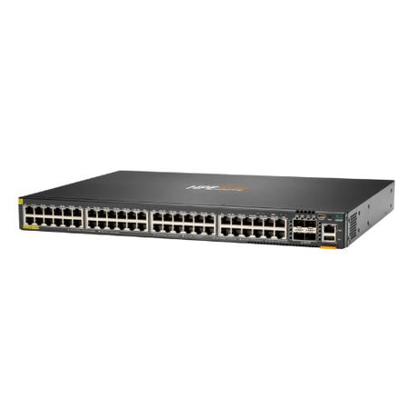 HPE Aruba CX 6200F 48G Class4 PoE 4SFP+ 370W JL727A Refurbished Switch - Front View