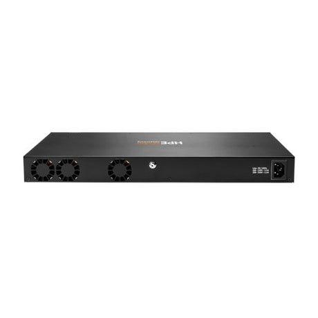 HPE Aruba CX 6200F 48G Refurbished Switch - Front View