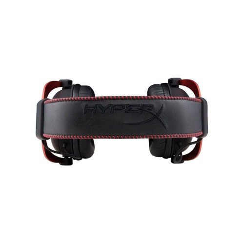 The HyperX Cloud II Core Wireless Gaming Headset, shown from above with a black-stitched HYPERX headband and metal ear cup frame, features immersive DTS Surround Sound. Brand new and sealed.