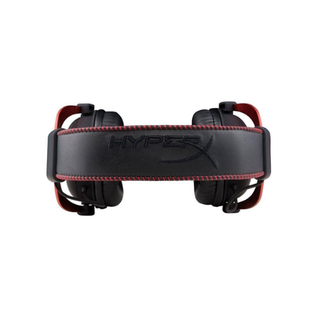 The HyperX Cloud II Core Wireless Gaming Headset, shown from above with a black-stitched HYPERX headband and metal ear cup frame, features immersive DTS Surround Sound. Brand new and sealed.
