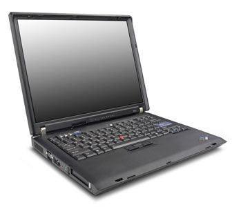 IBM R60 Core 2 Duo T5500 2GB RAM 120GB HDD DVDRW XP Laptop