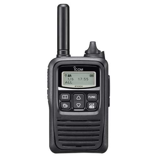 Icom IP100H WLAN WiFi Two-Way Radio Refurbished - Front View