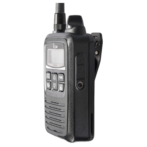 Icom IP100H WLAN WiFi Two-Way Radio Refurbished - Side Profile