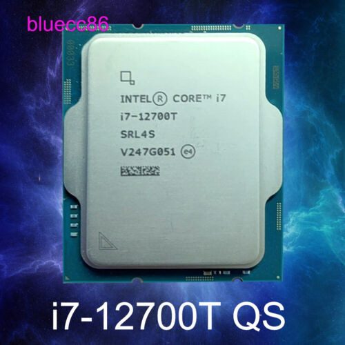 Intel Core i7-12700T 12-Core CPU 4.7GHz LGA1700 | 12th Gen – Reboot IT