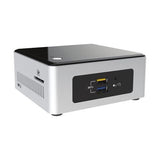 Intel NUC5PGYH Mini PC Pentium N3700 4GB 120GB SSD No OS WiFi Computer Refurbished Desktop - Front View