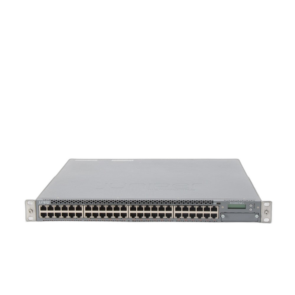 Juniper EX4300-48P 48-Port PoE+ Refurbished Network Switch - Front View