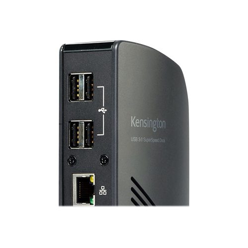 Kensington SD3500V USB 3.0 Dual Video Docking Station Refurbished - Ports Detail