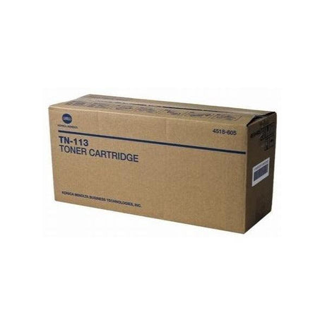 Konica Minolta TN-113 Black Toner Cartridge  | Genuine & Brand New