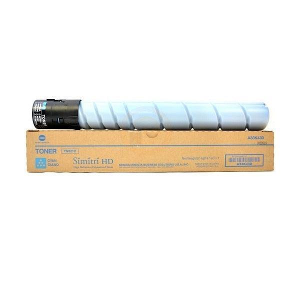 Konica Minolta TN321C Cyan Toner Cartridge  | Genuine & Brand New