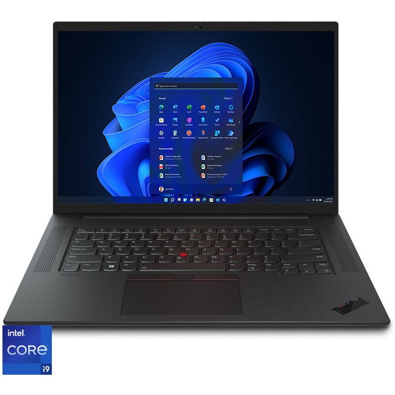 Lenovo ThinkPad P1 Gen 5 16" Laptop Mobile Workstation i7-12800H