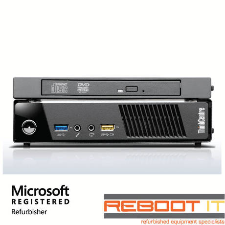 Lenovo ThinkCentre M73 Tiny i5 4570T 2.9GHz 8GB 500GB DVDRW Win 7 PC