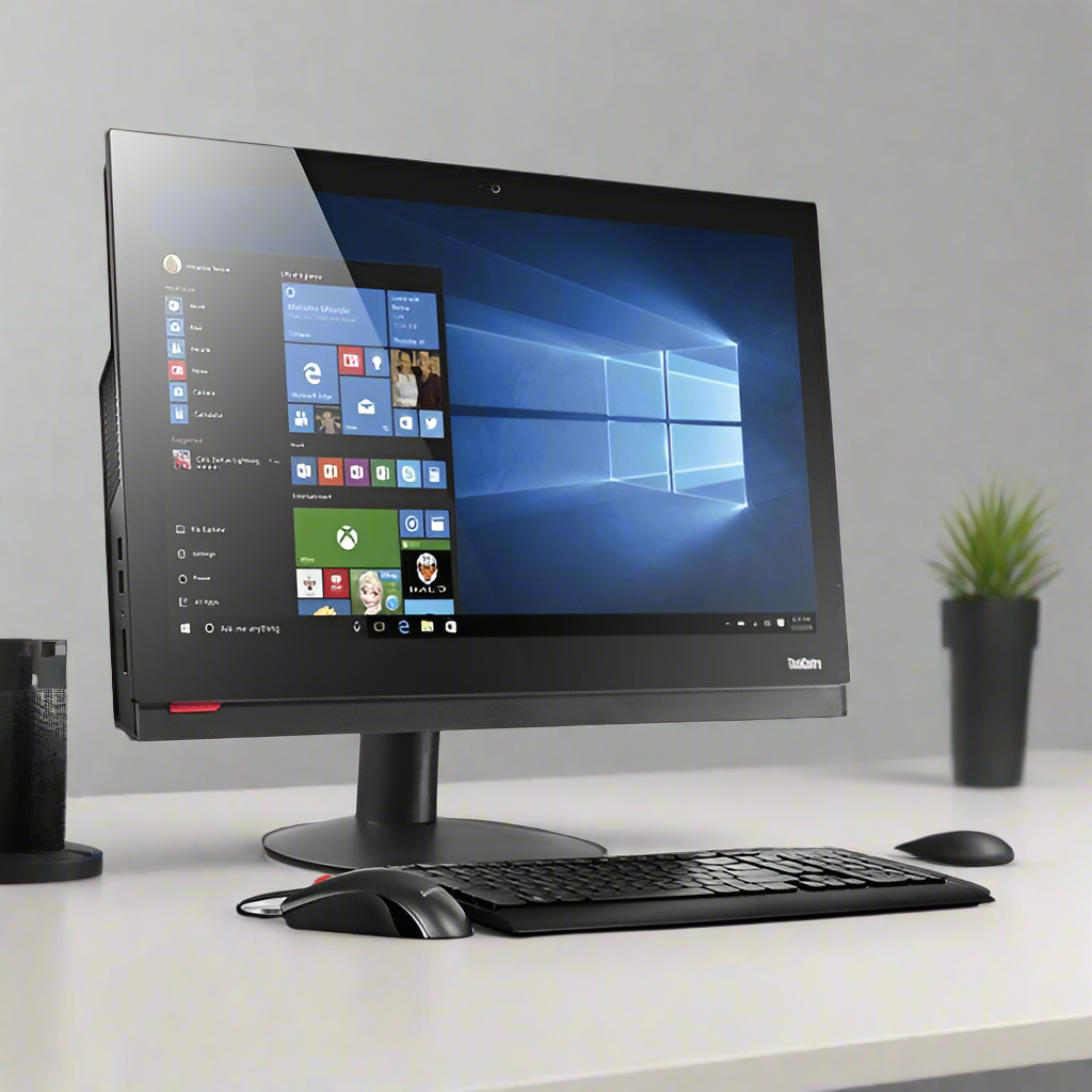 Lenovo M910Z AIO i5 7400 3GHz 16GB 256GB WIFI 23.8" Touch W10P | Wty