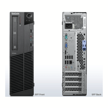 Lenovo ThinkCentre M91p SFF i7 2600 3.4GHz 4GB 250GB DW W7P Computer | 3mth Wty